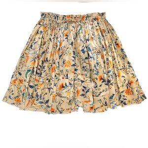 Free People Women's Third‎ Charm Print Mini Skirt, Size MEDIUM